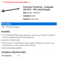 thumbnail image 2 of Front Inner Tie Rod End - Compatible with 2015 - 2023 Jeep Renegade 2016 2017 2018 2019 2020 2021 2022, 2 of 2