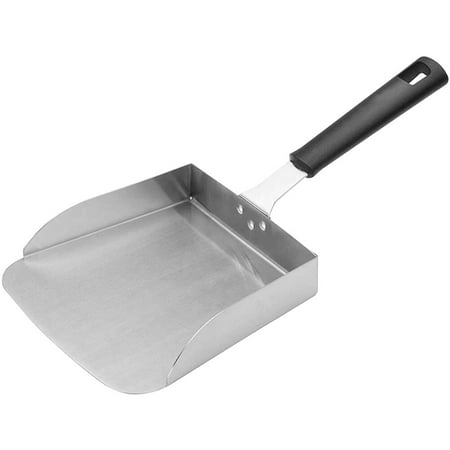 

NUOLUX Kitchen Griddle Scoop Stainless Steel Food Scoop Multi-function Food Shovel Kitchen Supply