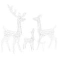 thumbnail image 5 of vidaXL Acrylic Reindeer Family Christmas Decoration 300 LED Warm White, 5 of 9