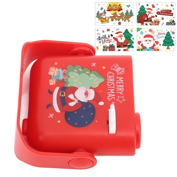 Proyector De Navidad Para Niños, Proyector De Luz LED De Navidad, Múltiples Patrones, Decorativo, Portátil Con 5 Diapositivas Para Niños Pequeños