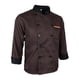 thumbnail image 1 of Traje de cocinero Hugo de doble unisex Ropa de manga larga Uniforme Café L, 1 of 10