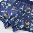 thumbnail image 7 of YUEHUA Toddler Boys Pattern Cotton Underwear Boxer Briefs 4-pack, Soft Breathable Elastic Waist Design, Comfort All Day Loungewear and Daily Wear, 7 of 7