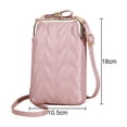 thumbnail image 2 of Bolso pequeño para teléfono con bandolera para mujer, cartera para teléfono móvil, 2 of 5