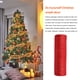 thumbnail image 3 of Bewildely 1 rollo de cinta de malla de Navidad, envoltura de regalo decorativa de Color sólido portátil, cintas de de Acción de Gracias, Kits de decoración para fiestas Rojo, 3 of 6
