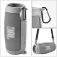thumbnail image 2 of Silicone Case Cover for JBL Charge 5 Waterproof Portable Bluetooth Speaker (Case Only)- Grey, 2 of 6