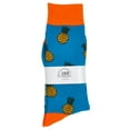 thumbnail image 4 of Men's Pineapple Tropical Socks & All-Over Print Avocado Dress Socks 2-Pair Set, 4 of 6