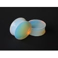 thumbnail image 5 of Opal Stone Organic Double-Sided Flare Gauges/Plugs/Tunnels 1g (7mm) 2 Piece (1 Pair) (B/4/3/31), 5 of 6