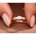 thumbnail image 6 of vylahjewellery 18K Yellow Gold Engagement Ring for Women Birth Stone for Month of October Baguette Cut Moissanite Diamond Ring Elegant Promise Ring and Bands Anniversary Handmade Jewelry, 6 of 8