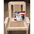 thumbnail image 2 of Carolines Treasures BB9642PW1818 Pembroke Corgi Patriotic Fabric Decorative Pillow  18H x18W multicolor, 2 of 2