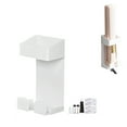thumbnail image 1 of Soporte para rizador de pelo, soporte de herramientas para el cabello de Metal de acero inoxidable, estantes para rizador de pared, estante de baño, 1 of 5