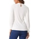 thumbnail image 3 of TOP DE MANGA LARGA CON CUELLO ALTO Y PUÑO RIZADO DE MUJERES INSPIRE CHIC, 3 of 6