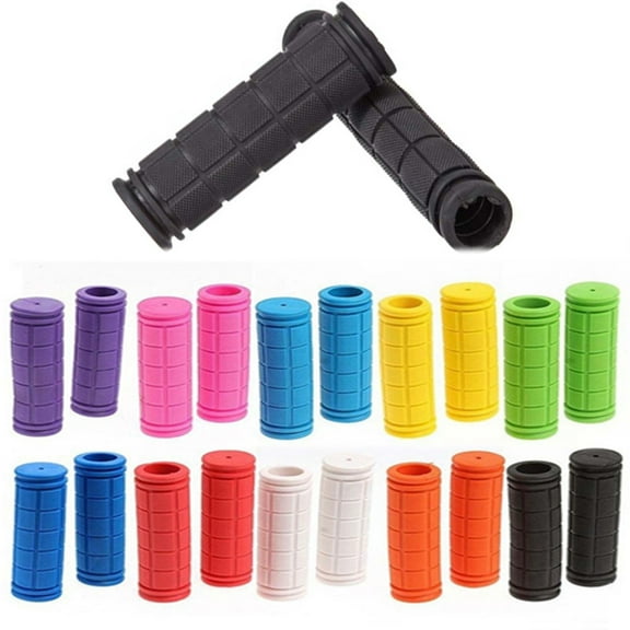 Meidiya Rubber Bike Handlebar Grips,Raised Surface Non-slip Bike Handlebar Grips Cover Mountain Bicycle Handles Anti-skid Bicycles Bar Grips Bicycle Parts