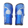 thumbnail image 1 of 2 protectores de piernas de fútbol ajustables protectores de piernas para adultos y niños de plástico galvanizado m azul, 1 of 10