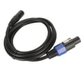 thumbnail image 4 of Conector de altavoz macho a XLR macho, Cable XLR de 3 pines, Cable de extensión de altavoz para DJ PA Gig Stage Speaker 1,8 M, 4 of 10