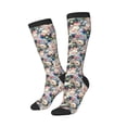 thumbnail image 3 of Salouo Rose Flowers Print Women's Men's Ankle Socks 1-pack Casual Athletic Socks for Unisex Adult Moisture-Wicking Socks for Daily Wear/Running/Sport, 3 of 8