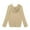 Beige, variant on hoksml Women Fashion Casual Loose Large Size Solid Color Hood Long Sleeves Pullover Knit Sweater Tops Clearance