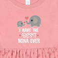 thumbnail image 4 of Inktastic Best Nona Ever Grandchild Girls Baby Dress, 4 of 5