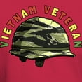 thumbnail image 3 of CafePress - Vietnam Veteran Helmet Dark T Shirt - Men's Classic Graphic Cotton T-Shirt, 3 of 4