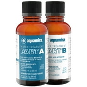 Aquamira Water Storage and Purification Treatment 2 oz. Glass Bottles