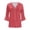 Red, variant on Cardigan Jacket Sale Long Sleeve Formal Cardigan Polyester Ladies Cardigan Sweaters Cardigan Jacket Style Q-514 Winter Knit Sweater Outerwear Coat Sky Blue M