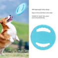 thumbnail image 2 of Flying Disc Dog Sport Toy, Squeaky Ligero TPR Dog Flying Disc Toy 2 Lados Diseño Hueco Para Parque, 2 of 8