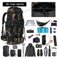 thumbnail image 3 of Mochila de Senderismo W WINTMING 70L/100L Camping Mochila Molle, 3 of 7