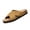 Brown, variant on Women'S Summer Cork Flat-Bottomed Cross-Strap Flip-Flops With Thick Soles Are Durable And Suitable For Both Beach And Outdoor Use