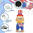 thumbnail image 5 of InfleasJoiy 4FT Independence Day Dog Inflatable Decoration, Outdoor Festival Inflatable Decoration with LED Lights, Outdoor Inflatable Decoration for Yard, Garden, Patio, 5 of 6