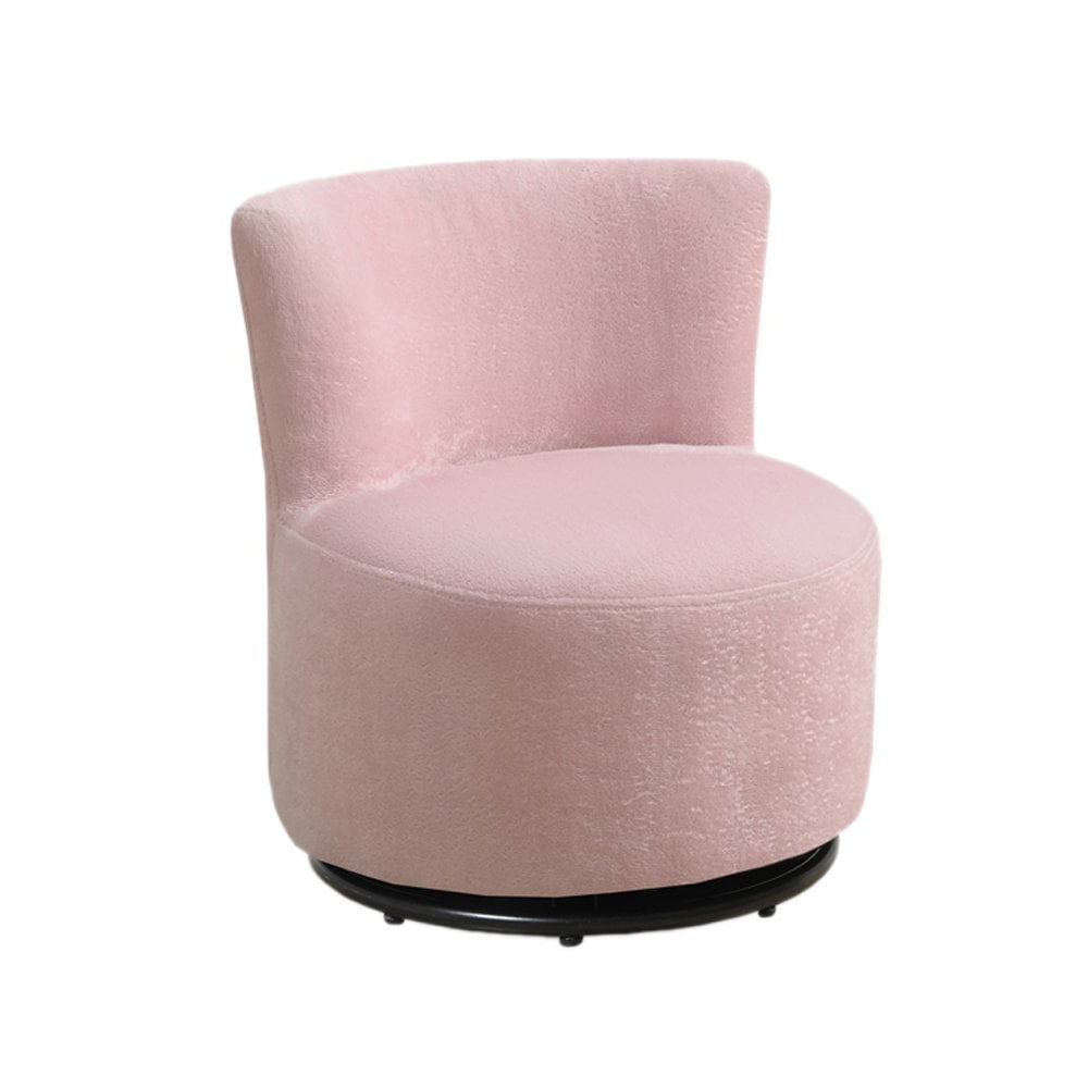 Monarch Fuzzy Fabric Juvenile Chair, Pink