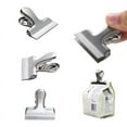 thumbnail image 4 of Stainless Steel Bag Clip Heavy Duty Sealed Clips Food Bags Clamp Storage Gadgets Seal Grip for Coffee Beans Bread, 4 of 7