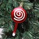 thumbnail image 4 of Colgante de cervatillo de helado con piruleta navideña Colgante de árbol de anciano de cinco estrellas Cosas colgantes Disposición de escena navideña, 4 of 6