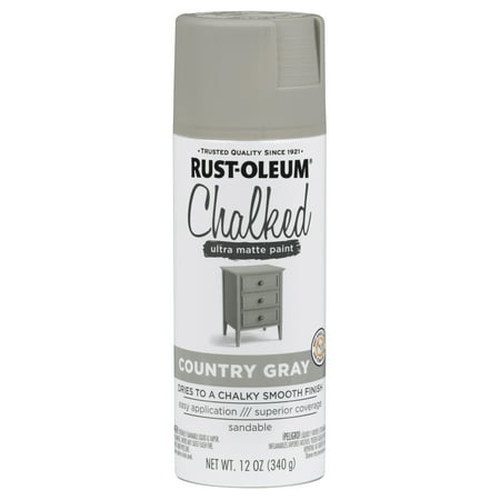 Rust-Oleum Chalked Country Gray Spray Paint, 12