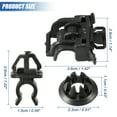 thumbnail image 7 of 4 Set Hood Prop Rod Holder Hood Clips Hood Rod Clip for Honda Prelude 1992-2001 No.90601S84A01, 7 of 7