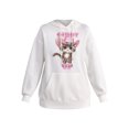 thumbnail image 3 of No Boundaries Oversized Printed Hoodie, Women's and Women’s Plus, 3 of 5
