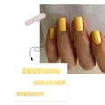 thumbnail image 3 of Fiudx Uñas Postizas Cortas, Juego de Uñas Reutilizables, Tamaños Personalizables, Diseño Brillante y Colorido, Ideal para Fiestas, Bodas y Disfraces, Ideal para Amantes de La Moda. Incluye Kit de Peg, 3 of 3