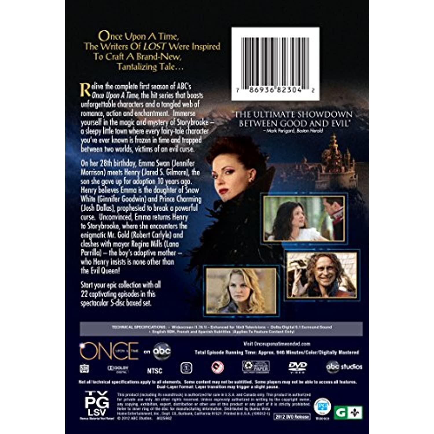 Once Upon a Time: The Complete First Season (DVD), ABC Studios, Drama - image 2 of 2