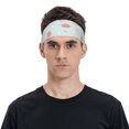 thumbnail image 4 of Uemuo Strawberry Printed Sports Headbands for Men Women,Moisture Wicking Workout Headband, Sweatband Headbands,Non-slip Workout Gym Yoga Headband, 4 of 9