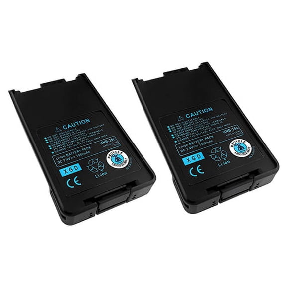 2 x Li-Ion KNB-25A KNB-26N Battery for KENWOOD TK-2160 TK-2170 TK-3160 TK-3170