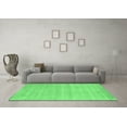 thumbnail image 3 of Ahgly Company Indoor Rectangle Solid Emerald Green Modern Area Rugs, 4' x 6', 3 of 4
