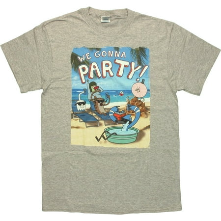 Regular Show Beach Party T Shirt