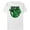 White, variant on Men's Marvel St. Patrick's Day Hulk Shamrock  Graphic Tee White X Large