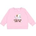 thumbnail image 2 of Inktastic Mimi and Pops Love Me Grandchild Baby Sweatshirt, 2 of 4