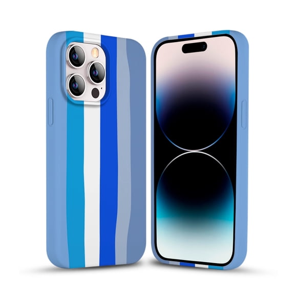 Funda de Protección para iPhone 14 / 14 Plus / 14 Pro / 14 Pro Max - Sovico - Silicón Arcoíris