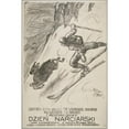 thumbnail image 2 of Mariusz Zaruski 17x24 Black Ornate Framed Double Matted Museum Art Print Titled: 1st International Ski Day and Competition in Zakopane (1910), 2 of 5