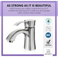 thumbnail image 3 of Anzzi L-AZ012 Alto Series Single Handle Bathroom Sink Faucet in Polished Chrome, 3 of 7