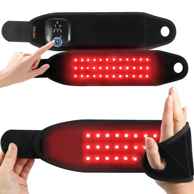 Banda de terapia de luz roja para muñeca Keneo 660 nm 850 nm inalámbrica