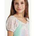 thumbnail image 3 of Justice Girls Babydoll Top, Sizes XS - XLP, 3 of 5