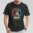 thumbnail image 2 of Muncie Indiana Total Solar Eclipse 2024 Graphic Tee – Cotton T-Shirt for Adults, Astronomy Event Souvenir and Celestial Outfit, Size L, Color Black, 2 of 4
