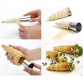 thumbnail image 5 of 16 Uds. Tubos de conos de cuerno de crema antiadherentes, juego de moldes para hornear pasteles y croissants con tornillo de acero inoxidable, molde para rollos con forma de Cannoli, 5 of 5