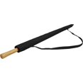 thumbnail image 3 of The Hole In One 62 Inch Large Oversize Windproof Golf Umbrella For Men And Women, 8 Strong Fiberglass Ribs Portable Umbrella, 2 Person Umbrella with Wooden Handle for Men & Women, Black, 3 of 7